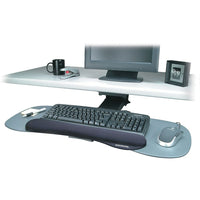 Kensington - Plate-forme pour clavier expansible avec système SmartFit-Idéale pour les postes de travail à plusieurs utilisateurs  