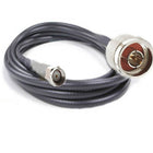 Turmode – Câble pour antenne de réseau sans fil WF6008 de 6 pi, 4,3 x 0,4 x 4,3 po, noir-Câble LMR100 de 6 pi N femelle vers SMA-RP mâle