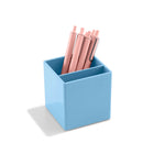 Poppin - Pot à Stylo - Ciel-Dimensions: 3,25 L x 3,25 L x 3,25 H po