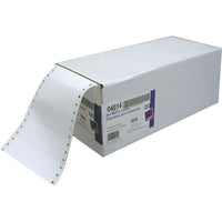 Avery Étiquettes blanches 4014 pour imprimante matricielle, 4 po x 1 7/16 po, paq./5000-Idéales pour les adresses