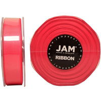 JAM PaperMD – Ruban de satin double face, 88 po de largeur x 25 verges, rose vif, 2/paquet (807SAshpi25g)-Rose vif