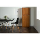 South Shore – Garde-manger Axess à 4 portes, cerisier Morgan (10102)-Espaces de rangement fermés, parfaits pour nourriture et accessoires de cuisine