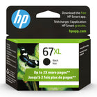 Cartouche d'encre d'origine HP 67XL noir-Noir