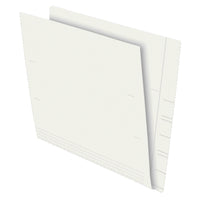 Chemise à onglet latéral renforcé pleine longueur Pendaflex, format lettre, ivoire, paquet de 100-Onglet très robuste à 2 épaisseurs offrant une durabilité supérieure pour plus de durabilité lors de la manipulation fréquente