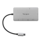 Targus DOCK419TT Station d'accueil USB-C avec mode alternatif DP pour un seul écran 4K HDMI/VGA-Connectez un écran HDMI externe (résolution max 4K à 30 Hz) ou un écran VGA (résolution max 1920x1200 à 60 Hz)