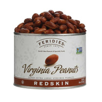Feridies Redskin Virginia Peanuts 18oz/510g-Sans cholesterol, 0 gras trans, sans gluten, sans sucre, entièrement naturel, sans lactose, sans ble,