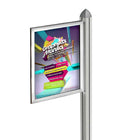 Azar Displays – Structure à glissoir pour unité autonome (300275-SLV)-Dimensions : 17 haut. x 11 larg. (po)