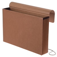 Pendaflex - Enveloppe expansible de 5 1/4 po  - format légal-Rabat complet à fermoir élastique pour éviter toute chute de documents lors du transport