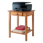 Winsome – Table pour imprimante « studio », miel-Assemblage nécessaire