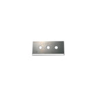 OLFA - Lame de sécurité à quatre positions SKB-10 pour SK-10 - argent - paquet de 10-Lame de sécurité à quatre positions 17,8 mm dans un étui de rangement en plastique