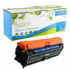 fuzion - HP 651A (CE341A) Cartouche De Toner Remanufacturée - Rendement Standard - Cyan-Couleur d'encre: Cyan