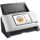 Plustek - eScan A350 Scanner à feuilles - Blanc/Noir-Numérise des documents, des photos, des reçus, des recettes, des cartes en relief, des cartes de visite et plus encore