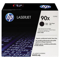 HP – Cartouche de toner LaserJet noir à rendement élevé d’origine 90X (CE390X)-Rendement jusqu’à 24 000 pages