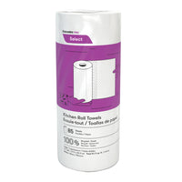 Cascades PRO Select - Rouleaux essuie-tout - 2 épaisseurs - 85 feuilles - Blanc - Paquet de 30-Nettoie efficacement les dégâts dans les espaces de restaurations, de vente au détail et bien plus