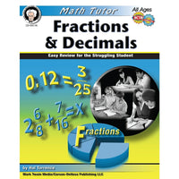 Livre numérique : Mark Twain - 404146-EB, Math Tutor: Fractions and Decimals, 4e à 8e année-Vous recevrez deux courriels : le premier confirmant la totalité de votre commande et le second comportant un lien de téléchargement. Vous pourrez utiliser le lien de téléchargement immédiatement ou plus tard, comme vous le voulez.