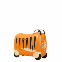 Samsonite - Valise Dream Rider Ride-On - Tigre-Les sangles croisées élastiques aident à sécuriser le contenu