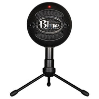 Blue Snowball iCE Plug 'n Play USB Microphone - Black-Custom condenser capsule: Powered by Blue’s custom condenser capsule, Snowball iCE microphone delivers crystal-clear audio quality that’s light-years ahead of your built-in computer microphone