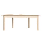 Flash Furniture - Table d'activites trapezoïdale Bright Beginnings de qualite commerciale en bois pour salle classe (MKME088017)-Conception adaptee aux enfants avec des coins arrondis pour plus de securite