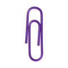 JAM PAPER - Colore norme 1" Trombones, Violet, 3 Paquets de 100-Trombones de qualite superieure fabriques à partir de fil d'acier recouvert de vinyle de haute qualite.