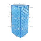 Azar - Tour de cheville interlock avec base et crochets tournants - 8 po x 8 po x 20 po - bleu-Vendu en multiples de: 1
