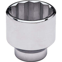 Gray Tools – Douille à prise 12 pans régulière, 55 mm x 1 po, fini chromé-Taille : 55mm
