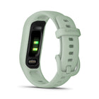 Bracelet d'activité Garmin vivosmart 5 Petit/Moyen - Menthe Fraîche-Ce tracker surveille votre fréquence cardiaque et peut vous alerter si elle reste trop élevée ou trop basse pendant que vous êtes au repos