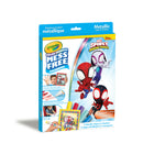 Crayola - Ensemble de pages à colorier et mini marqueurs métalliques Color Wonder sans dégât - Spidey et ses amis-Sécuritaire et non toxique : cadeau idéal pour les enfants de 3 ans et plus.