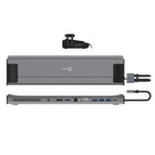 J5Create JCD552 Station d'accueil USB-C NVMe Gen.2-Argent