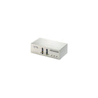 Aten Commutateur matriciel 2X2 VGA/Audio-Connecteur : Port de sortie : 2 VGA (HDDB-15) vidéo femelle, 2 prises pour écouteurs, femelle, audio (vert)