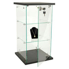 Eddie’s Hang-Up Display Ltd. - Vitrine de comptoir sans cadre (165065)-Petite vitrine de comptoir avec deux tablettes