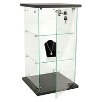 Eddie’s Hang-Up Display Ltd. - Vitrine de comptoir sans cadre (165065)-Petite vitrine de comptoir avec deux tablettes