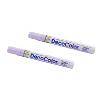 JAM Paper Marqueurs de peinture opaque à point large, Violet prune Pâle,  2 / paquet (526300PVa)-Couleur :  Violet pâle (Orchidée)