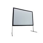 Elunevision - Écran de projection avant pliable rapide 184 '' 16: 9-Écran de projection avant à pliage rapide