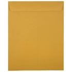 JAM Paper – Enveloppes à ouverture au sommet, 11,5 x 14,5 po, papier kraft brun, 100/paquet (313011452)-hello