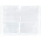 JAM Paper Enveloppe de plastique à extension, fermeture élastique, transparent, 12/paquet-Type de produit : Pochette avec extension