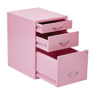 OSP Designs – Armoire de rangement de 22 po HPBF-261, rose-Serrures à clés différentes