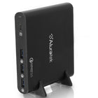 Aluratek - Adaptateur secteur universel 87 W avec ports USB de type C et 3 ports USB 3.0 à charge rapide-Port de charge USB 5V/2A