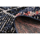 ECARPETGALLERY - Tapis Morocco Abstract  Bleu 5'3" x 7'3"-8