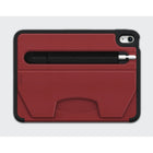 Étui folio avec support magnétique Zugu pour iPad mini 7e génération (A17 Pro) et iPad mini 6e génération 8,3" (2021) - Rouge (Cerise)-Pare-chocs robuste et coque en TPU + PC robuste pour une protection contre les chutes majeures