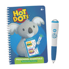Educational Insights - Hot Dots® Préscolaire Essentials Lecture & Math Workbook-tout ce dont vous avez besoin pour la réussite pré-k : Comprend deux livres d'activités reliés en spirale, chacun comprenant 50 pages d'activités de lecture et de mathématiques préscolaires fondamentales basées sur des normes, y compris la reconnaissance des lettres, les sons des lettres, le comptage, les chiffres, etc. ; et un stylo électronique Hot Dots avec des lumières, des effets sonores et un bouton de mise en sourdine. Pe