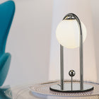 TuBICen - Linglong S Lampe de table - Chrome-5,7 D x 9,7 H po