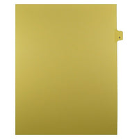 Mark Maker – Onglets séparateurs juridiques beiges, 1/25 onglets, format lettre, sans trous, numéro 6, 25/paquet-Onglets séparateurs beiges, 1/25 onglets