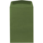 JAM Paper Enveloppes à ouverture au sommet pour catalogue, 6 x 9 po, vert olive, 100/paquet (31287526f)-Vert olive