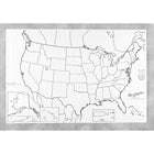 Pacon Corporation – Learning Walls, carte des États-Unis (PAC78760)-Sciences sociales