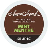 Laura Secord – Mélange chocolat chaud à la menthe, recharges K-Cup, paq./24-Laura Secord propose ce chocolat chaud crémeux et intense