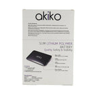 Akiko - Batterie externe à 2 ports de 9000 mAh, 5 x 3 po, blanc-Chargeur portatif : Convient à une grande variété d’occasions, comme les fêtes, les barbecues, et les activités de plein air comme le camping, l’escalade et les pique-niques. Le chargeur portable à haute capacité de recharge est idéal pour les téléphones intelligents, tablettes et autres appareils gourmands en puissance – Le mélange stable et fiable de lithium et polymère prolonge la durée de vie de la pile fournissant plus de 500 cycles de cha