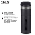 Keurig K-Mini - Cafetière une tasse à la fois pour capsule K-Cup  avec un design très élégant - noir-Compatible avec le filtre à café réutilisable universel My K-Cup : infusez votre propre café moulu (vendu séparément)