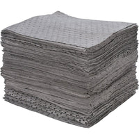 Zenith Safety –Tampons absorbants tissés, universel, Léger, 15 long x 17 larg. (po), 200/paquet-Fait à 100 % de fibre de polypropylène tissée