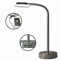 Vision  Lampe de bureau Triton à DEL VLED625D-Imite la lumière naturelle afin de réduire la fatigue oculaire.