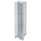 Azar Displays – Présentoir rotatif à panneaux perforés, 13,5 x 60 po, transparent (700460-CLR)-En acrylique transparent